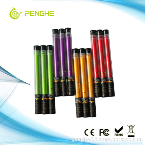 2014 Best Sale Disposable Ecigarette 500 Puffs Chicha